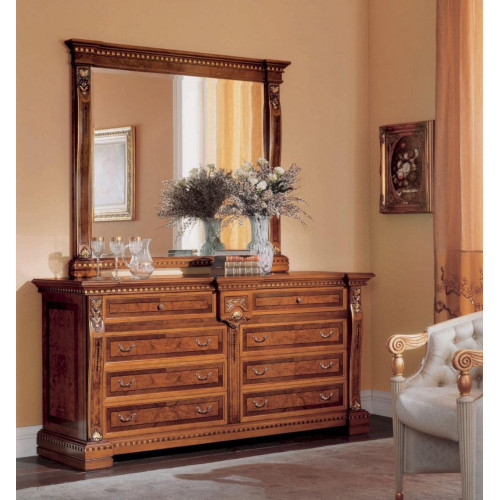 Gruppe Sideboard Spiegel Kommode Schränke Holz Möbel Braun Schlafzimmer von Xl Moebel