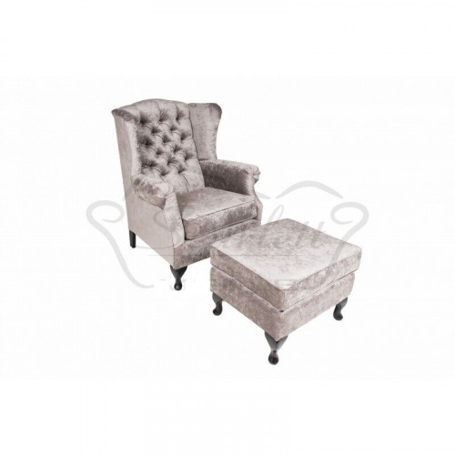 Hocker Beige Designer Luxus Hocker Polster Sitz Textil Relax Beistell Sofa Hocker Beige Designer Luxus Hocker Polster Sitz Textil Relax Beistell Sofa von Xl Moebel