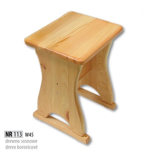 Hocker Holzhocker Schemel Holzschemel Massive Kiefer NEU Küchenstuhl Sitzbank von Xl Moebel