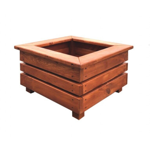 Hölzerne Blumentasche Blumentöpfe Blumentopf Garten Holztöpfe Handgefertigt von Xl Moebel