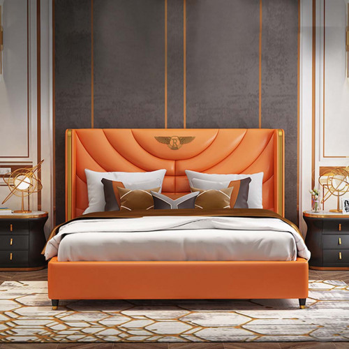 Holz Design Bett Doppel Luxus Ehe Hotel Modernes Gestell Schlaf Zimmer von Xl Moebel