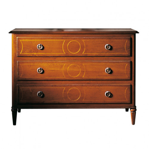 Italienische Möbel Hochschrank mit Schubladen Anrichte Kommoden Holz Neu Kommode Neu von Xl Moebel