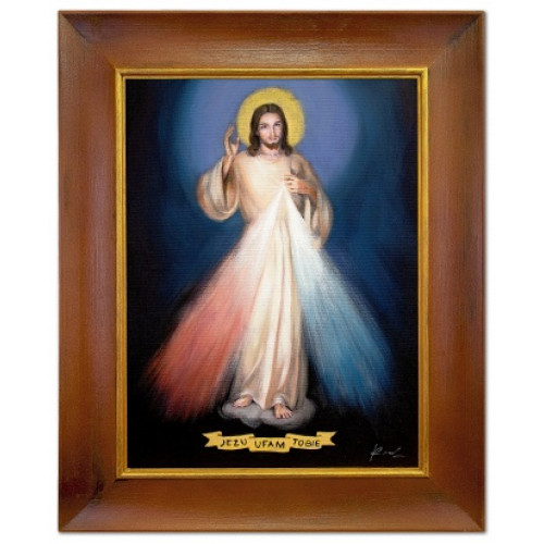 Jesus, ich vertraue auf dich Handarbeit Ölbilder Gemälde Leinwand G120041 von Xl Moebel