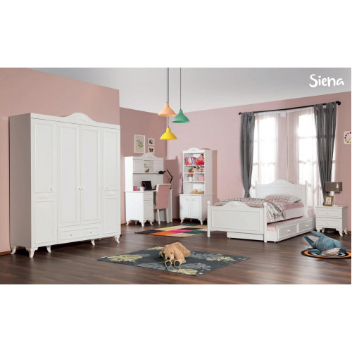 Kinderzimmer Holz Jugendzimmer Bett Nachttisch Modern Design Mobel Neu 2tlg. Kinderzimmer Holz Jugendzimmer Bett Nachttisch Modern Design Mobel Neu 2tlg. von Xl Moebel