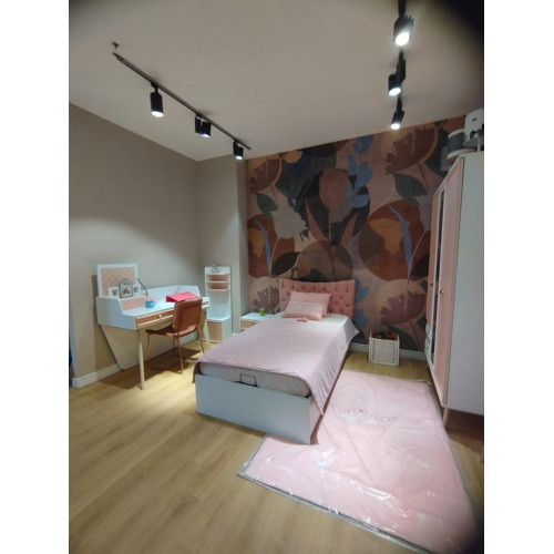 Kinderzimmer Möbel Bett Nachtisch Kleiderscrank Schreibtisch Kommode mit Spiegel von Xl Moebel