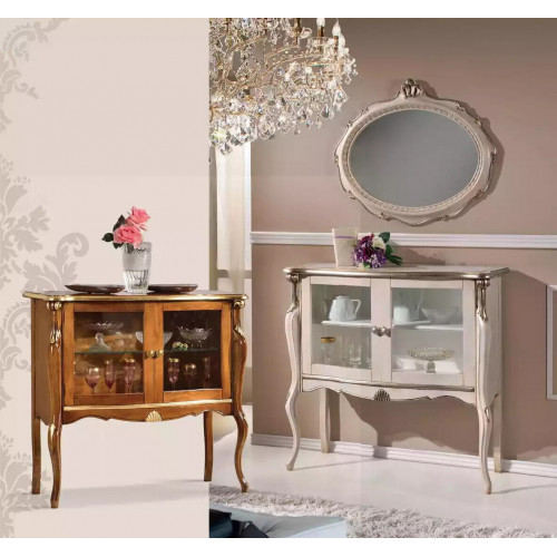 Klassische Glasvitrine Luxus Aufbewahrungs Tisch Wohnzimmer Möbel Holz Klassische Glasvitrine Luxus Aufbewahrungs Tisch Wohnzimmer Möbel Holz von Xl Moebel