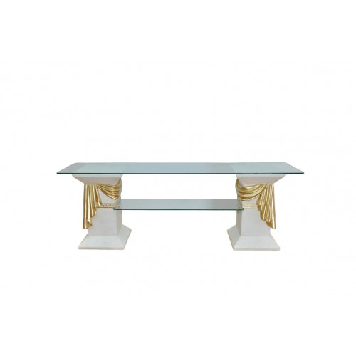 Klassische RTV Sideboard Fernseh Tisch Tische Tv Board Medusa Regal Vitrine 1878 von Xl Moebel