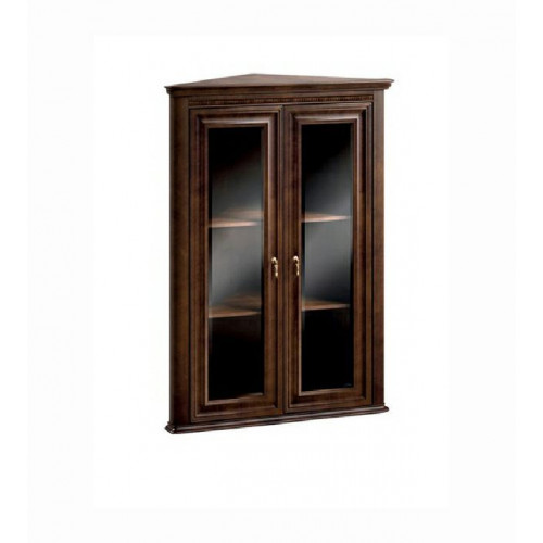 Klassische Vitrine Vitrinenschrank Eckschrank Eck Vitrinen - Model V-WN Vitrine von Xl Moebel