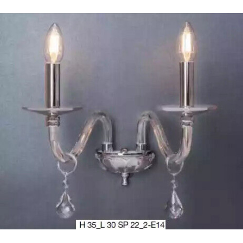 Klassische Wandbeleuchtung Antik Stil Hängeleuchter Wandlampe von Xl Moebel