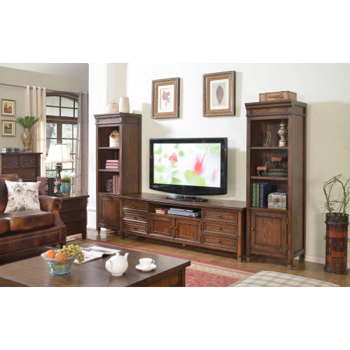 Klassische Wohnwandvitrine Sideboard RTV Wandregal Schrank 3tlg. Klassische Wohnwandvitrine Sideboard RTV Wandregal Schrank 3tlg. von Xl Moebel