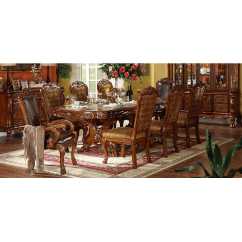Klassischer Esstisch Tisch Holz Esszimmer Garnitur 6x Set Stuhl Stühle von Xl Moebel