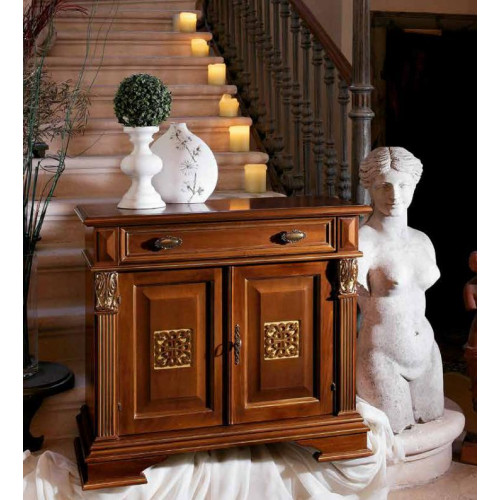 Klassischer Wandschrank Anrichte Holz Buffet Vitrine Luxus Schrank Möbel von Xl Moebel