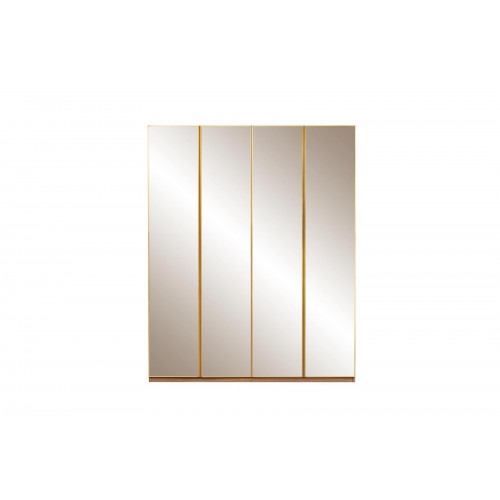 Kleiderschrank Holzschrank Spiegel Garderobenschrank Schrank Braun Kleiderschrank Holzschrank Spiegel Garderobenschrank Schrank Braun von Xl Moebel