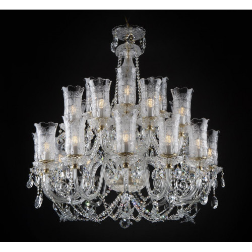 Königlicher Palast Bohemia Kronleuchter Deckenlampe Lampe Leuchten 24x Lampen Königlicher Palast Bohemia Kronleuchter Deckenlampe Lampe Leuchten 24x Lampen von Xl Moebel