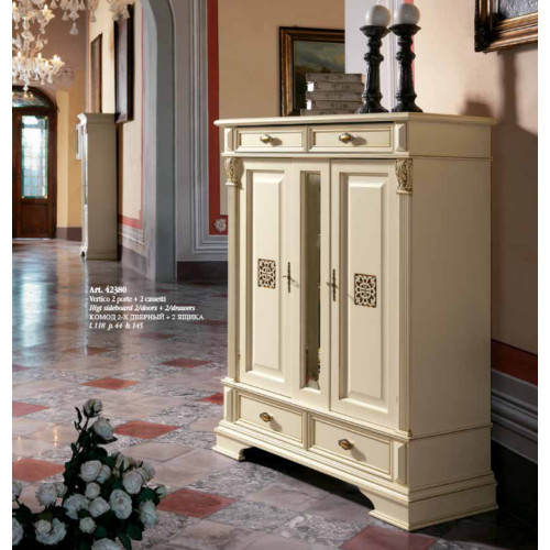 Kommode Anrichte Schrank Sideboard Garderobe Italienische Möbel Antik Stil Holz von Xl Moebel