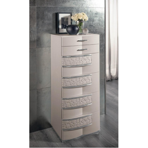 Kommode Sideboard Kommoden Hohe 6 Schubladen Hochschrank Schrank Anrichte Möbel von Xl Moebel