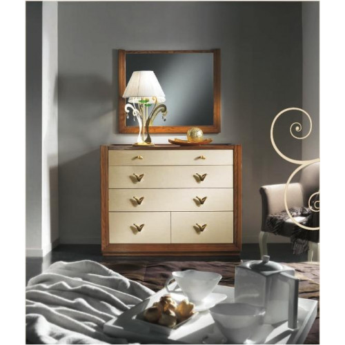 Kommode Spiegel Garnirur Konsole Kommoden Holz Schränke Konsole Italy Set 2tlg. Kommode Spiegel Garnirur Konsole Kommoden Holz Schränke Konsole Italy Set 2tlg. von Xl Moebel