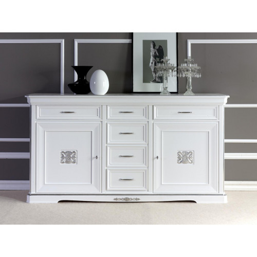 Kommoden Sideboards Massiv Holz Schrank Möbel Kommode Anrichte Sideboard Weiß von Xl Moebel