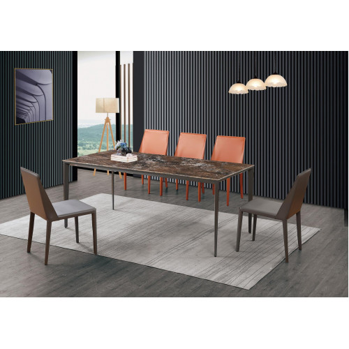 Komplett Set Esstisch + 4 Stühle Esszimmer Set Ess Gruppe Deko Holz Tisch Komplett Set Esstisch + 4 Stühle Esszimmer Set Ess Gruppe Deko Holz Tisch von Xl Moebel