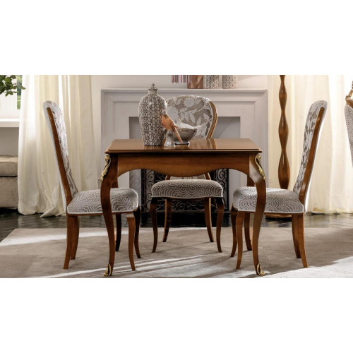 Komplett Set Esstisch 4x Stühle Esszimmer Set Ess Gruppe Holz Tisch Tische 5tlg Komplett Set Esstisch 4x Stühle Esszimmer Set Ess Gruppe Holz Tisch Tische 5tlg von Xl Moebel