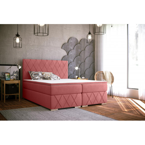 Komplett Set Matratze & Topper Boxspring Bett Pink Polster 180x200cm Betten Neu Komplett Set Matratze & Topper Boxspring Bett Pink Polster 180x200cm Betten Neu von Xl Moebel