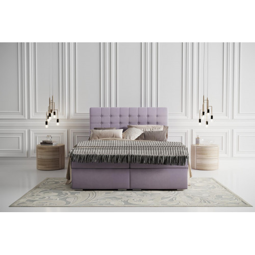 Komplett Set Matratze & Topper Boxspring Bett Pink Polster 180x200cm Komplett Set Matratze & Topper Boxspring Bett Pink Polster 180x200cm von Xl Moebel