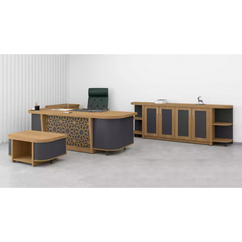 Komplette Büromöbel Tisch Arbeitszimmer Möbel Designer Set Schreibtisch von Xl Moebel