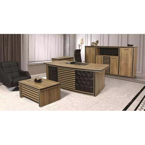 Komplettes Büro-Set Schreibtisch Büroschrank Couchtisch Designer Möbel von Xl Moebel