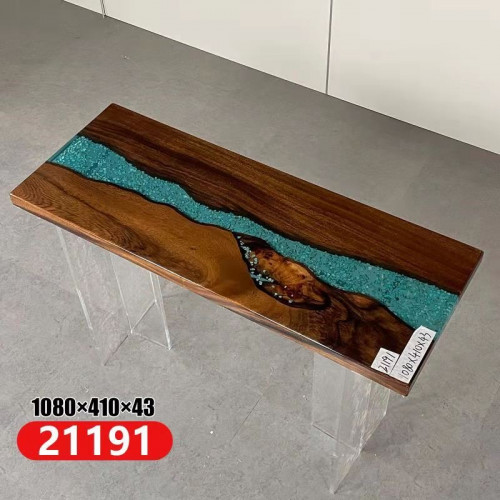 Konsolentisch Design Tisch Kommode Couchtisch Handgefertigter Epoxid von Xl Moebel