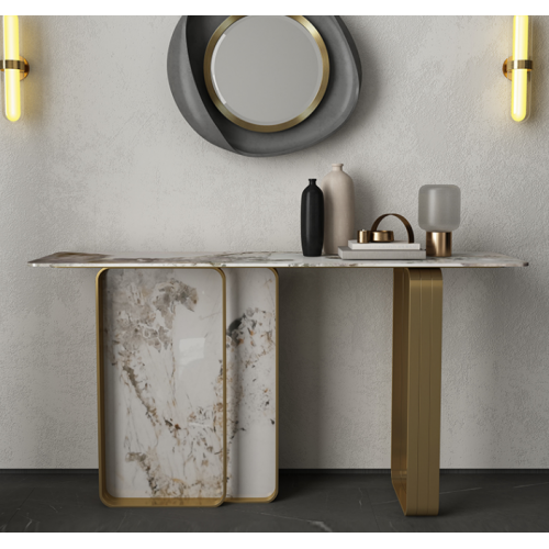 Konsolentisch Designer Holz Tisch Konsole Konsolentische Konsole Möbel Konsolentisch Designer Holz Tisch Konsole Konsolentische Konsole Möbel von Xl Moebel