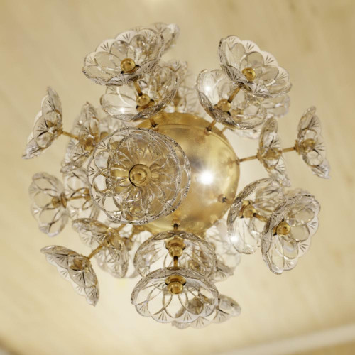 Kristall Kronleuchter Deckenleuchte Hängelampe Elite Bohemia Blume Neuf von Xl Moebel