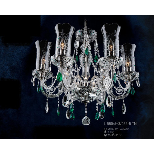 Kristall Leuchte Decken Luster Decken Kronleuchter Lampe Leuchte Bohemia Lampen Kristall Leuchte Decken Luster Decken Kronleuchter Lampe Leuchte Bohemia Lampen von Xl Moebel