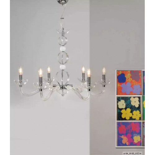 Kristalllüster Luster Decken Hänge Lampen Kronleuchter 6x Lampen neu Kristalllüster Luster Decken Hänge Lampen Kronleuchter 6x Lampen neu von Xl Moebel