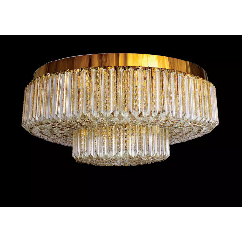 Kronleuchter Decken Leuchte Luxus Runder Luster Lampe gold Leuchten Kronleuchter Decken Leuchte Luxus Runder Luster Lampe gold Leuchten von Xl Moebel