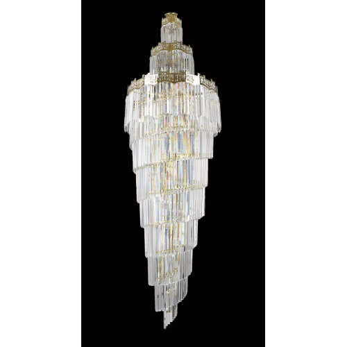 Kronleuchter Deckenleuchte Luxus Design Kristall Leuchte Wohnzimmer Lampe gold von Xl Moebel
