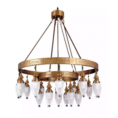Kronleuchter Lampe Hängeleuchte Lampen Kristalllampe Deckenleuchte 120x180 von Xl Moebel