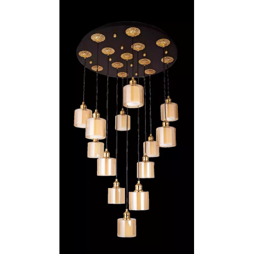 Kronleuchter Wohnzimmer Deckenleuchter Deckenlampe Lüster Modern Gold Kronleuchter Wohnzimmer Deckenleuchter Deckenlampe Lüster Modern Gold von Xl Moebel