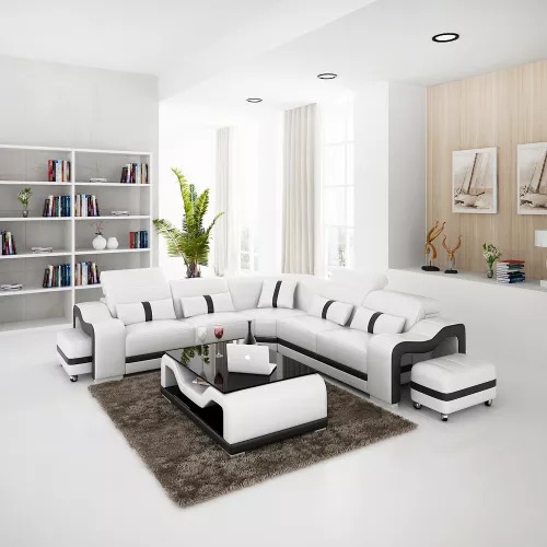 Ledersofa Design Sofa Ecksofa L Form Modernes Ecksofa Polster Ledersofa Design Sofa Ecksofa L Form Modernes Ecksofa Polster von Xl Moebel