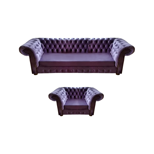 Lila Wohnzimmer Komplett Modern Chesterfield Sofa Dreisitze Couch Sessel Neu Lila Wohnzimmer Komplett Modern Chesterfield Sofa Dreisitze Couch Sessel Neu von Xl Moebel