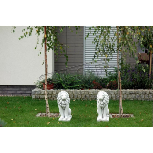 Löwe Gartenfigur Terrassen Dekorative Garten Skulptur Figuren Skulpturen von Xl Moebel