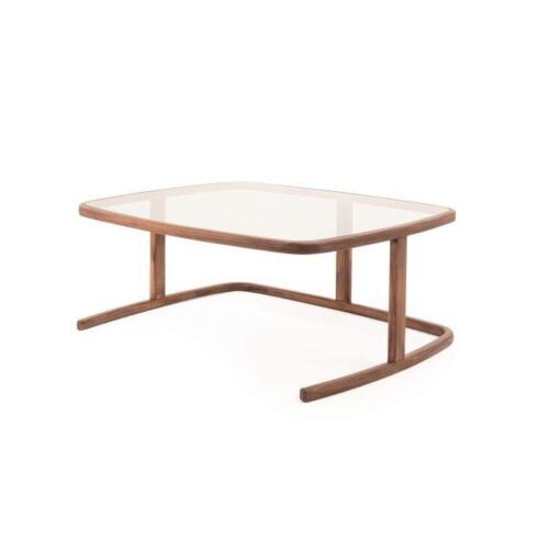 Luxuriös Rund Couchtisch mit Holzplatte in HellesFarbe Modern Luxuriös Rund Couchtisch mit Holzplatte in HellesFarbe Modern von Xl Moebel