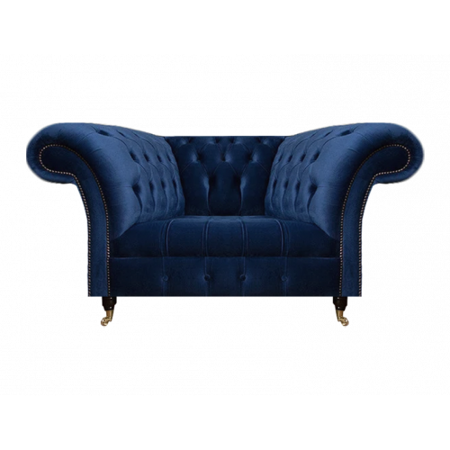 Luxus Blau Sessel Polstersitz Polstermöbel Wohnzimmer Neu Design Chesterfield von Xl Moebel