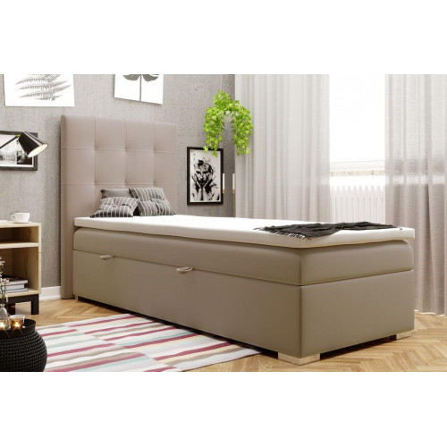 Luxus Boxspring Bett Hotel Betten Polster Funktion Bettkasten 90x200cm Luxus Boxspring Bett Hotel Betten Polster Funktion Bettkasten 90x200cm von Xl Moebel