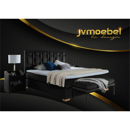 Luxus Boxspring Bett Schwarz Blaue Betten Schlafzimmer Möbel Design Doppel Hotel Luxus Boxspring Bett Schwarz Blaue Betten Schlafzimmer Möbel Design Doppel Hotel von Xl Moebel