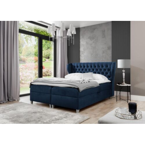 Luxus Boxspringbett Schlafzimmer Bett Polsterbett Modern 160x200cm Holz Luxus Boxspringbett Schlafzimmer Bett Polsterbett Modern 160x200cm Holz von Xl Moebel