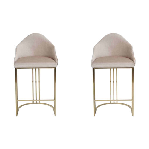 Luxus Esstisch 2x Stühle Beige Lehnstuhl Möbel Einrichtung Sitzpolster Stühle von Xl Moebel