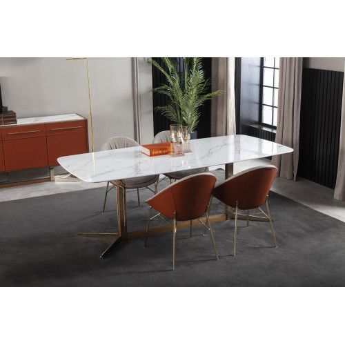 Luxus Esstisch Italienische Designer Möbel Einrichtung Tisch mit 4 Stühlen von Xl Moebel