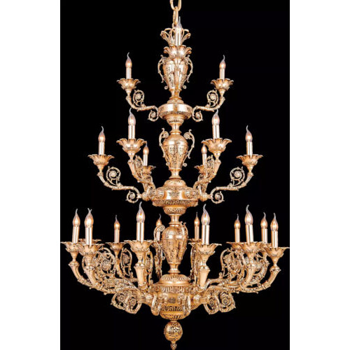 Luxus Palast Leuchte Deckenlampe Kronleuchter Deckenleuchte Wohnzimmer 120x220cm von Xl Moebel
