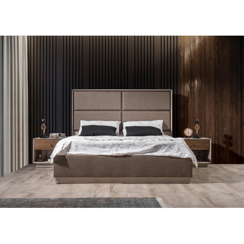 Luxus Schlafzimmer Set Elegant Bett und 2x Nachttische Modernes Design Luxus Schlafzimmer Set Elegant Bett und 2x Nachttische Modernes Design von Xl Moebel