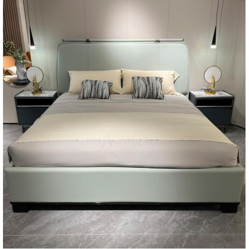 Luxus Schlafzimmer Set Modern Doppelbett mti 2x Nachttische Design 3tlg.Komplett von Xl Moebel